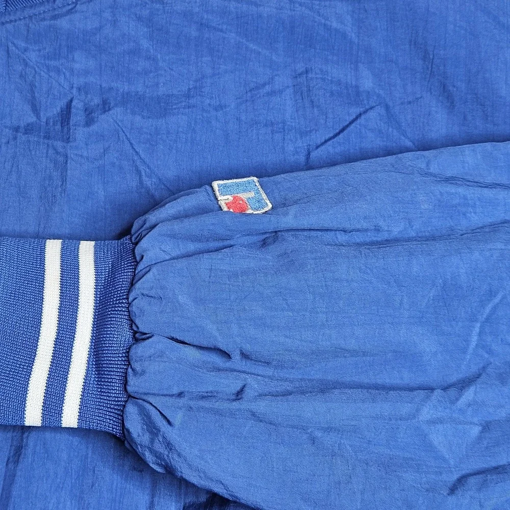 Vintage Russell Athletic Windbreaker Jacket Mens Extra Large 90s V-Neck Pullover